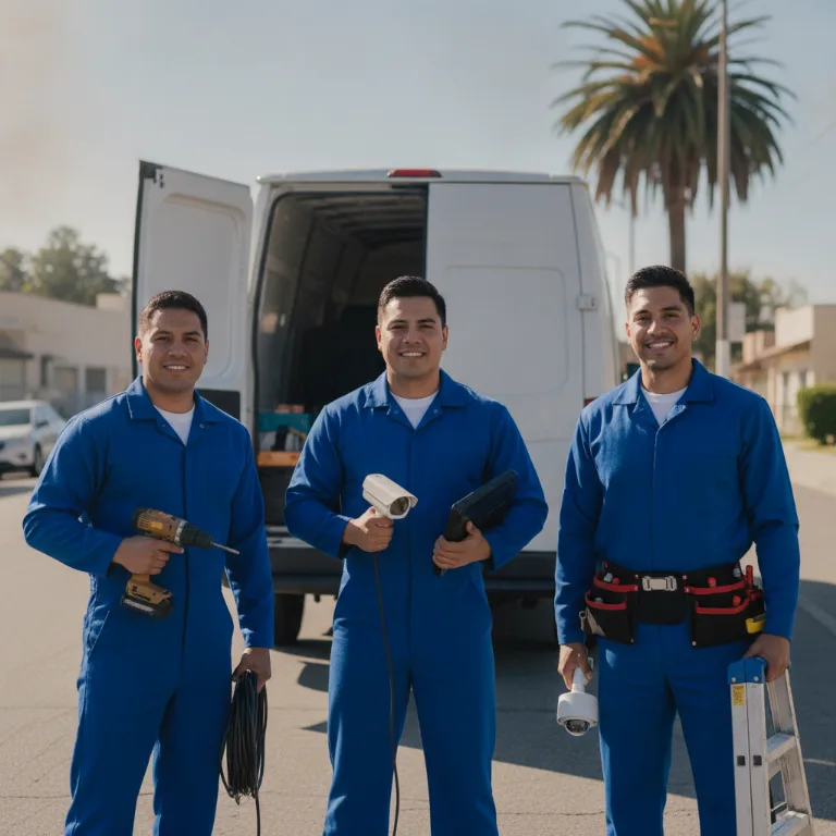 Instalación Cámaras Seguridad equipo en Xochimilco